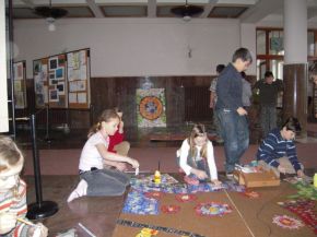 II.B zahájila práci na dotváření 2. obrázku v pátek ráno.