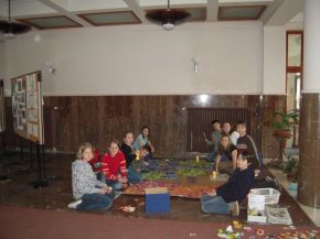 Ve středu odpoledne se vrhla do práce třída V.B.