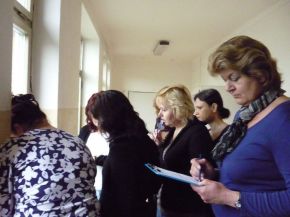 Paní učitelky to s vyhodnocením soutěže neměly vůbec jednoduché.